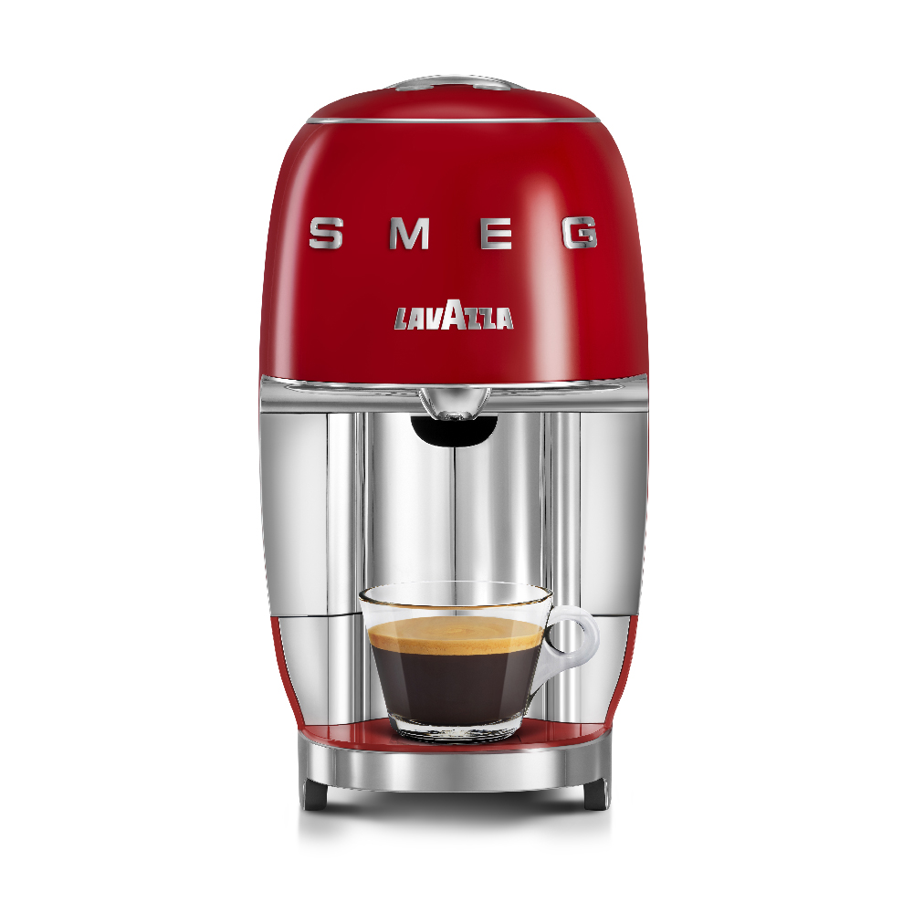 Smeg Red Lavazza Pod Coffee Machine - 18000456_4