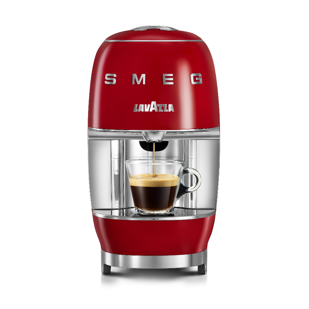 Smeg Red Lavazza Pod Coffee Machine - 18000456_5
