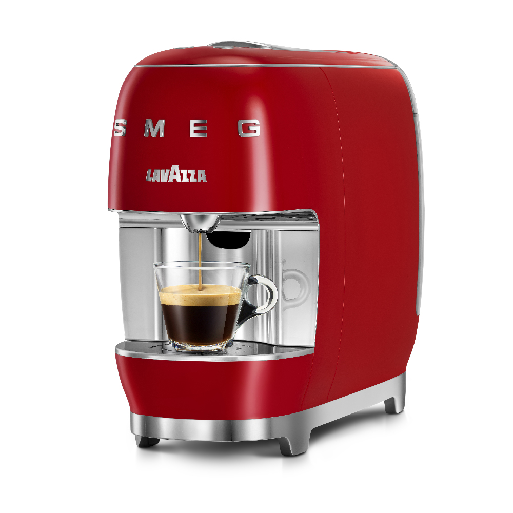 Smeg Red Lavazza Pod Coffee Machine - 18000456_2