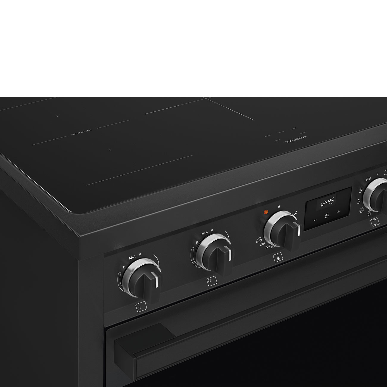 Smeg Anthracite Cooker with Induction Hob_7