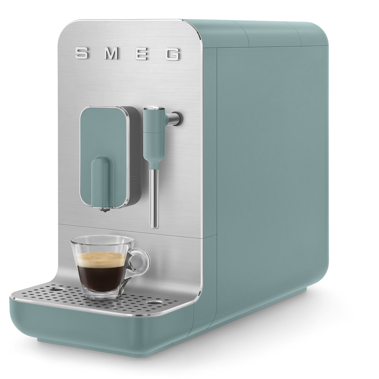 Cafetera Espresso Superautomática Verde esmeralda Smeg BCC02EGMEU_10