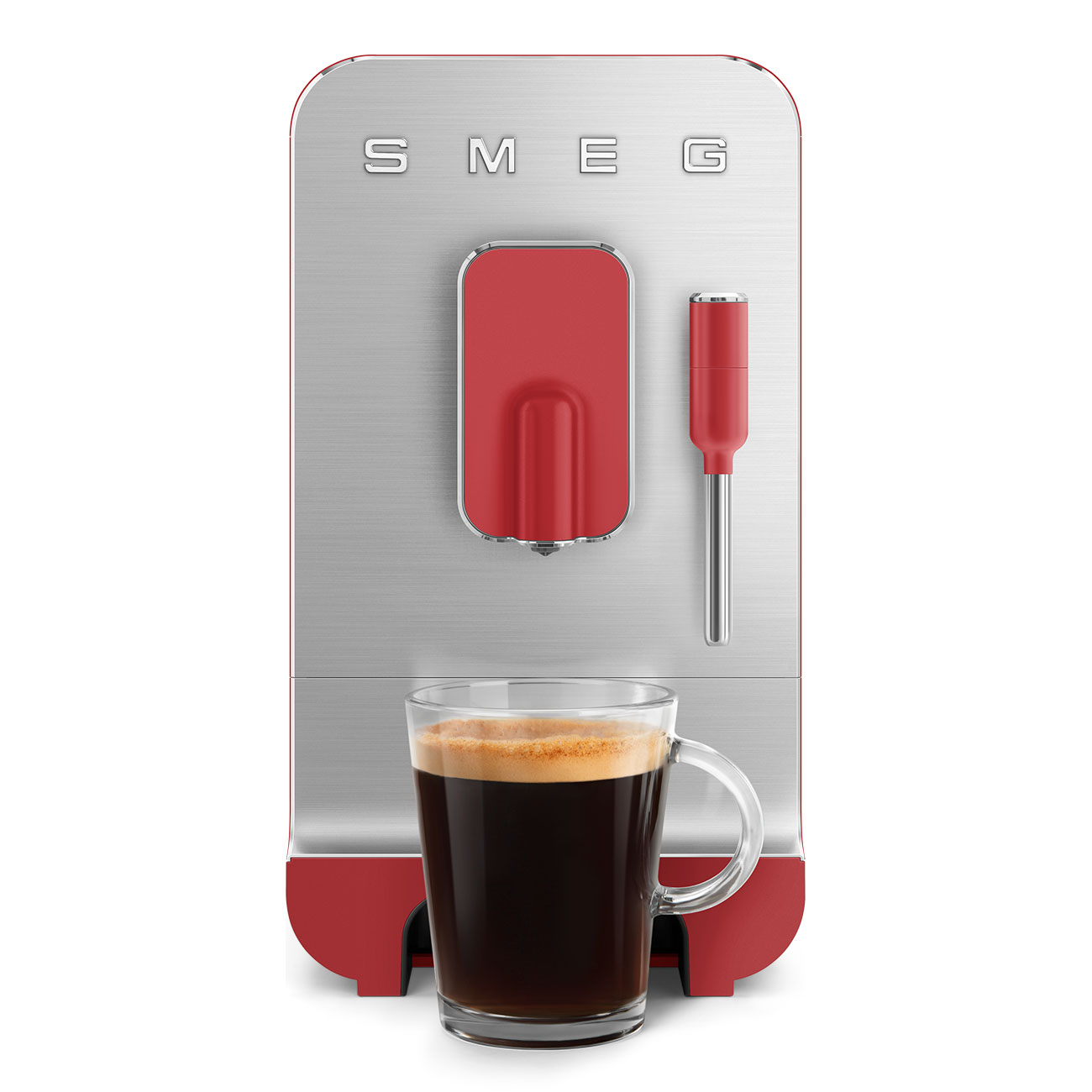 Smeg | Röd Helautomatisk espressomaskin | BCC02RDMEU_9