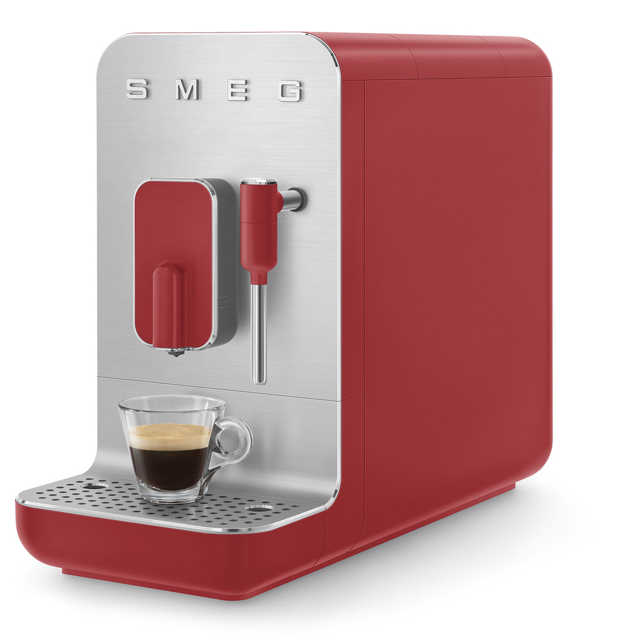 Smeg | Röd Helautomatisk espressomaskin | BCC02RDMEU_10
