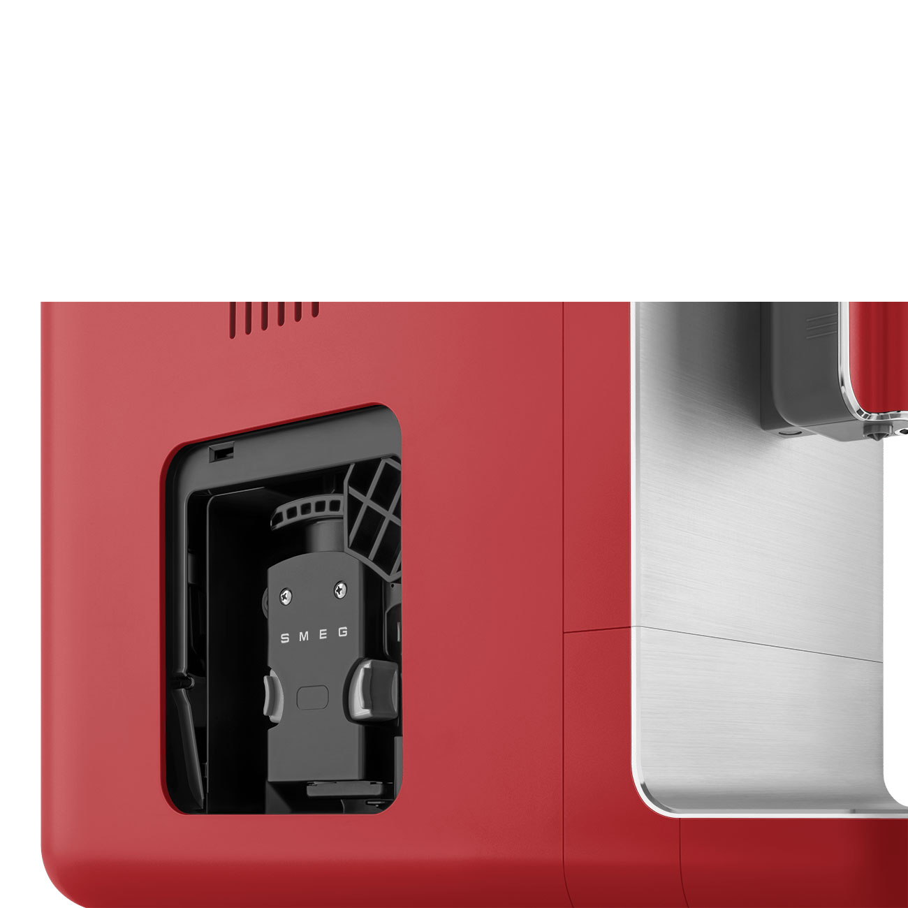 Smeg | Röd Helautomatisk espressomaskin | BCC02RDMEU_7