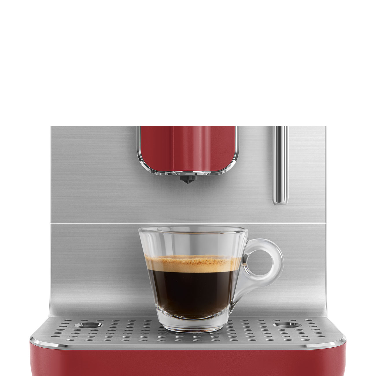 Smeg | Röd Helautomatisk espressomaskin | BCC02RDMEU_8