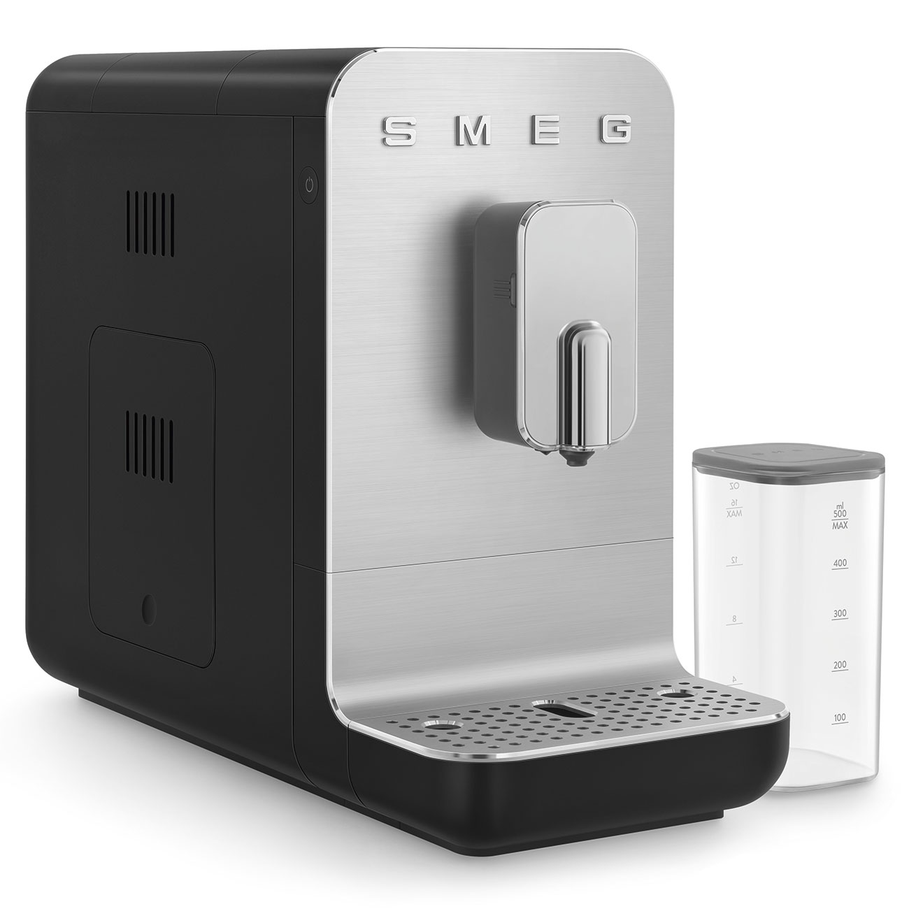 Cafetera Negro Superautomática con sistema de leche integrado Smeg_3