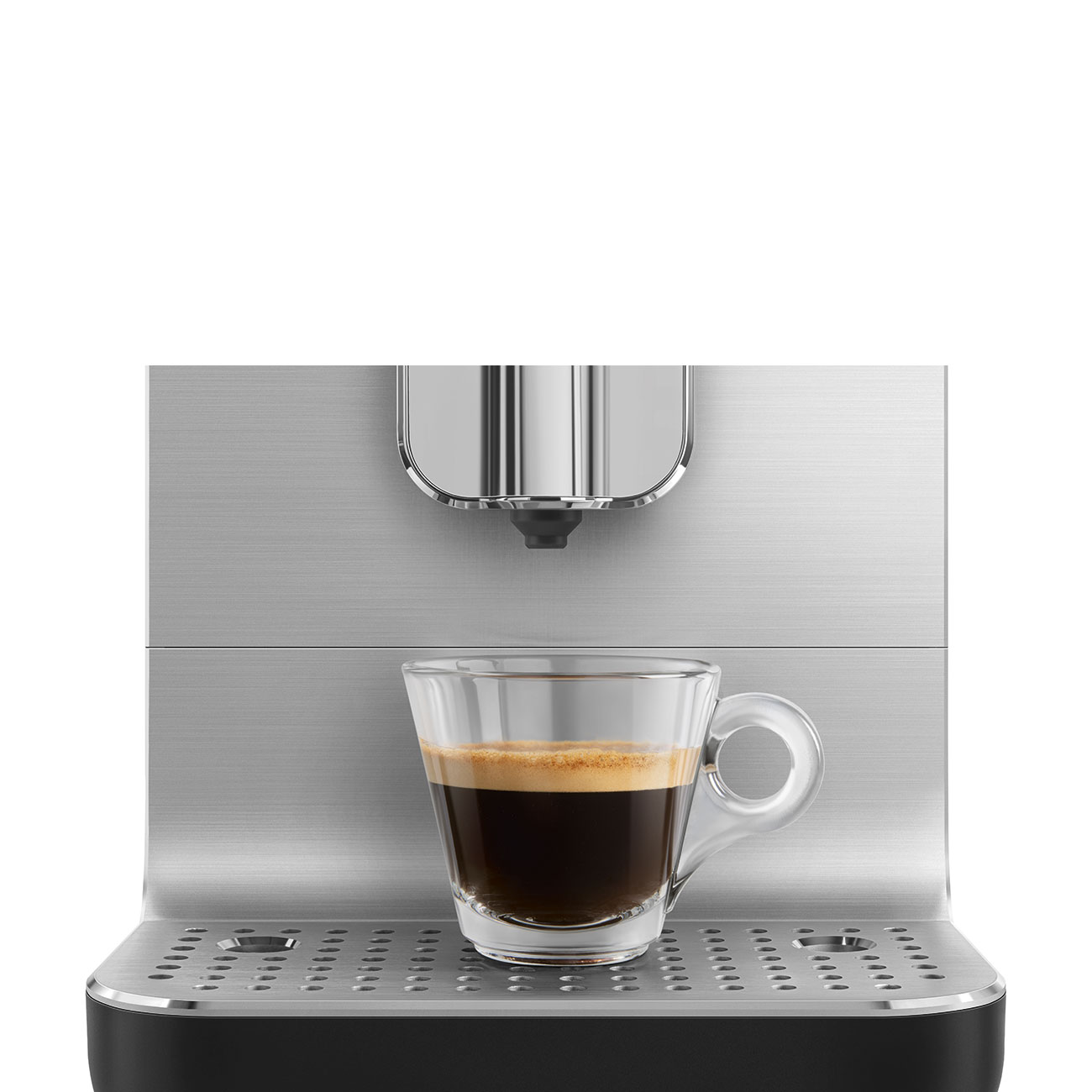 Smeg Black Bean To Cup Coffee Machine with integrated milk tank_9