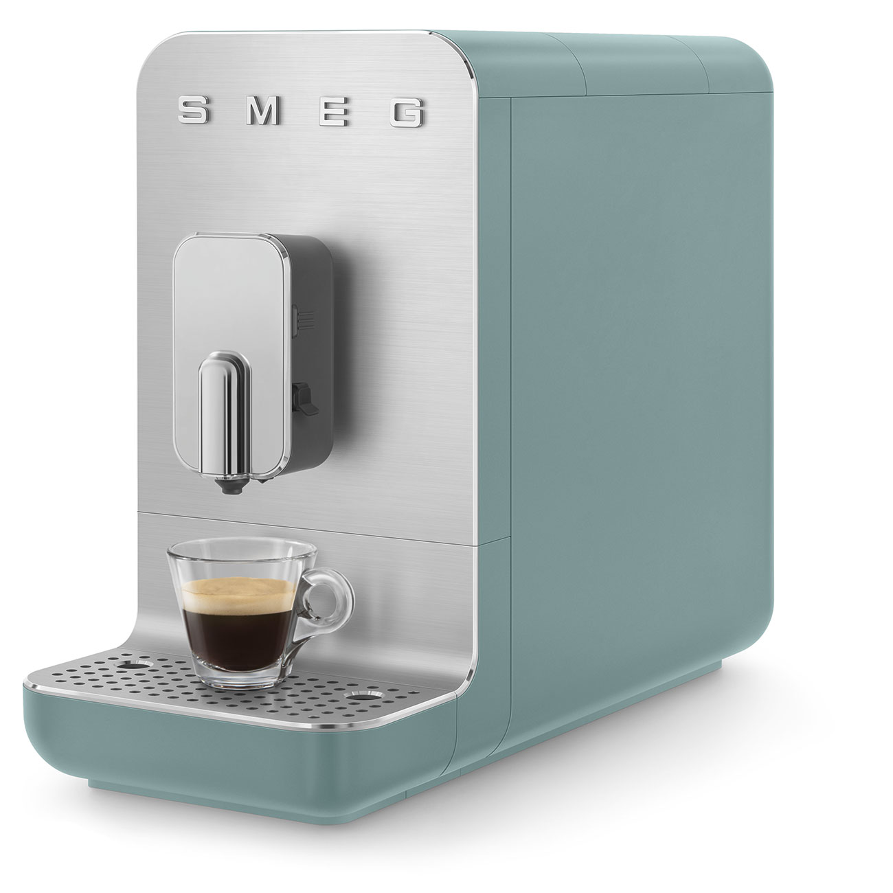 Smeg Emerald green volautomatisch koffiemachine Bean to Cup geïntegreerd melksysteem_10