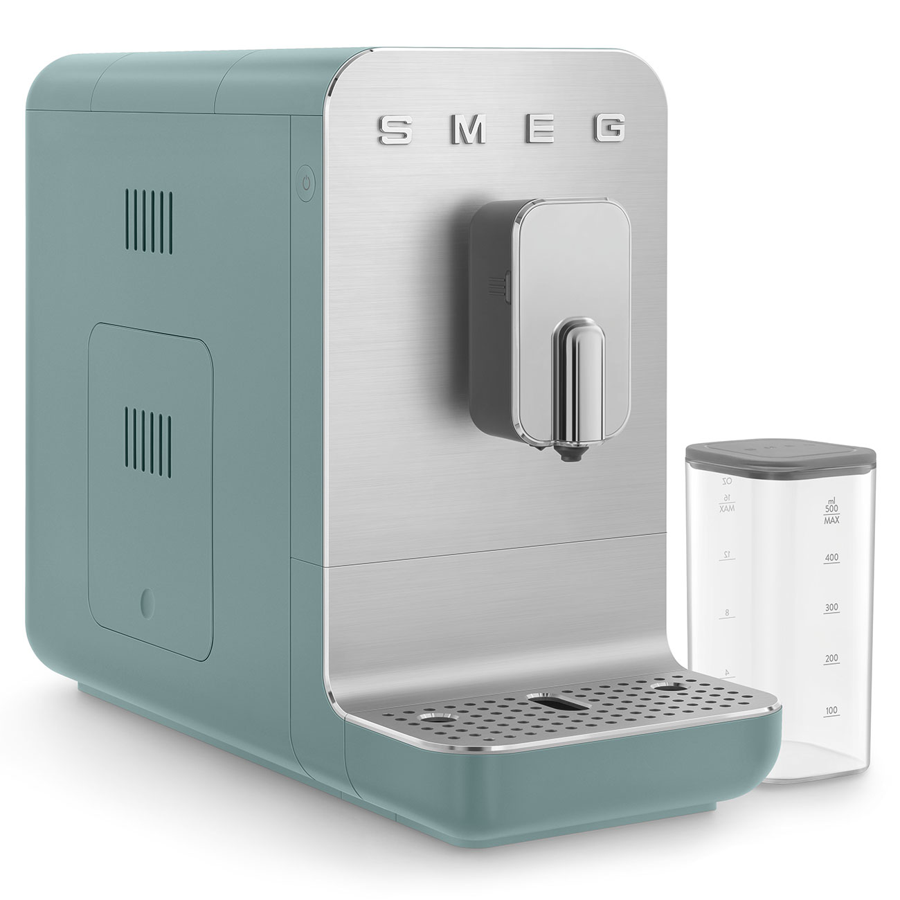 Smeg Emerald Green Bean To Cup Coffee Machine with integrated milk tank_6