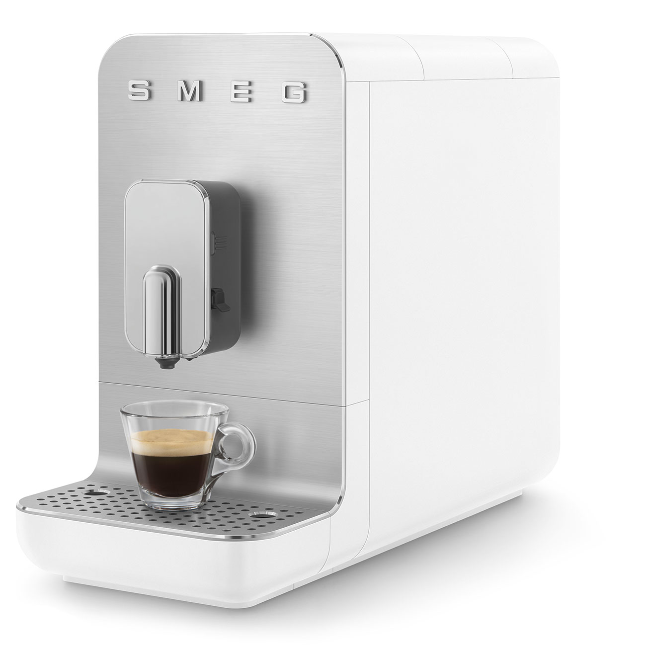 SMEG Weiß Kaffeevollautomat mit Milchfunktion_10