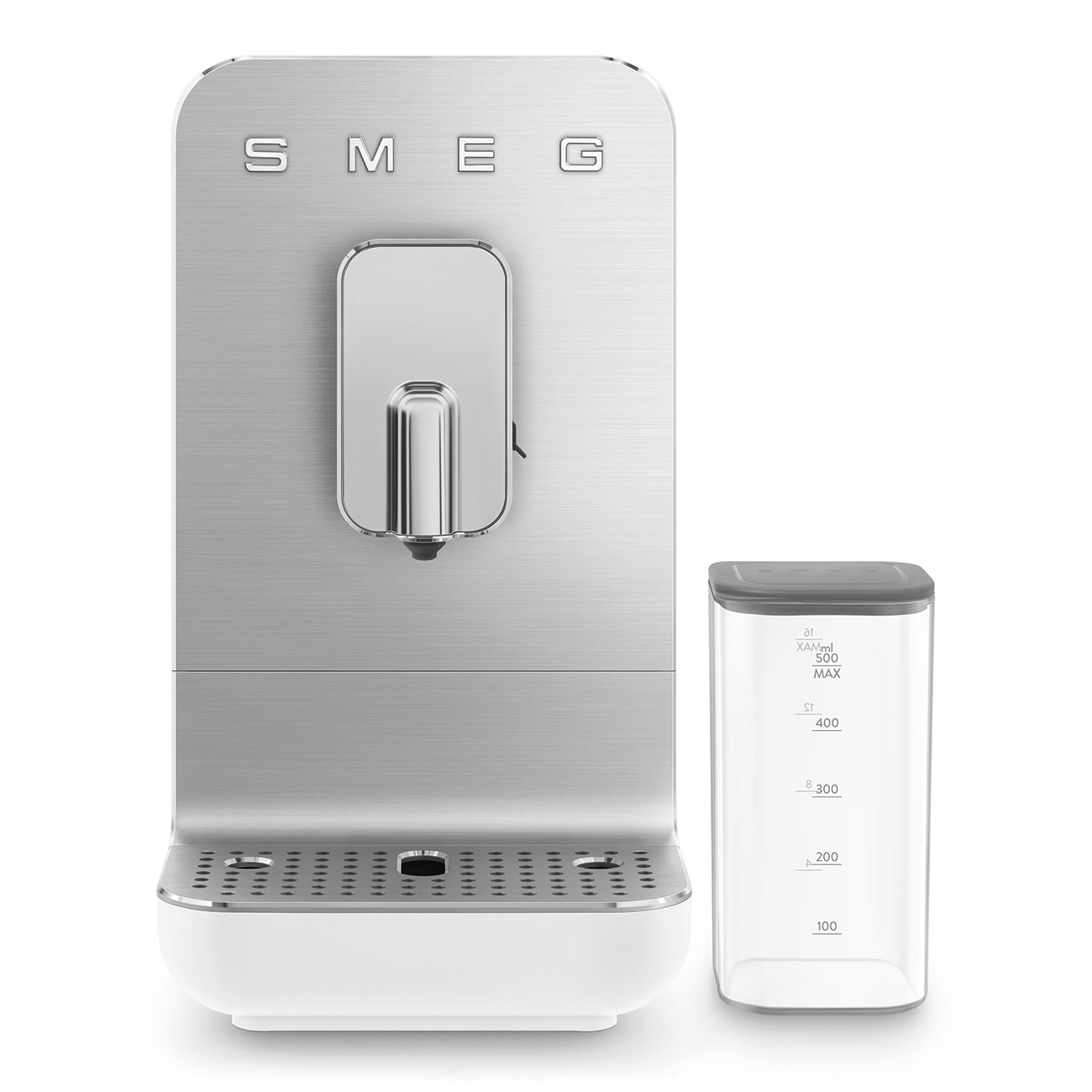 Smeg White Bean To Cup Coffee Machine with integrated milk tank_1