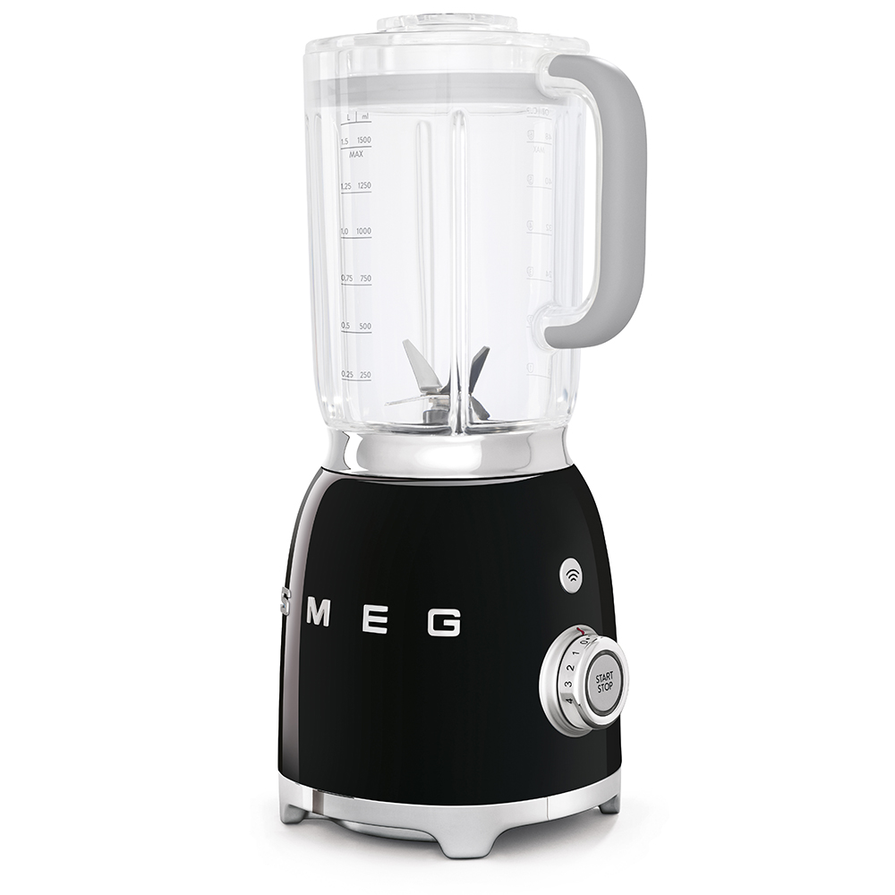 Black jug blender by Smeg - BLF01BLUK_2
