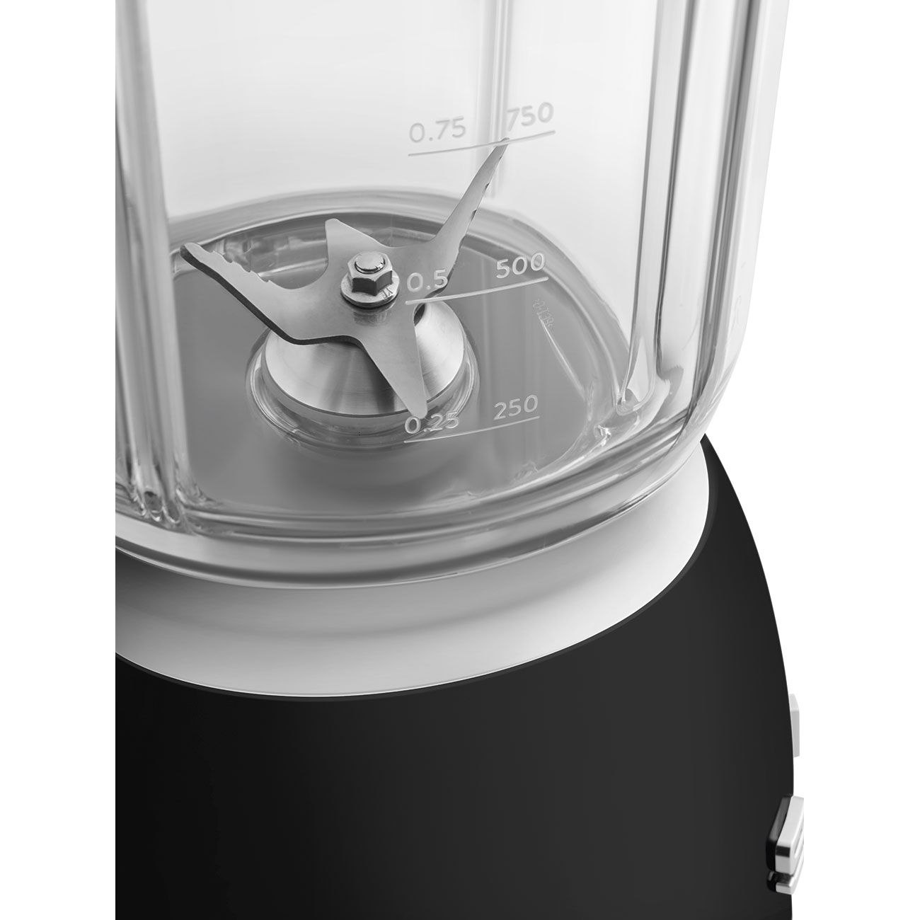 Black jug blender by Smeg - BLF03BLUK_4