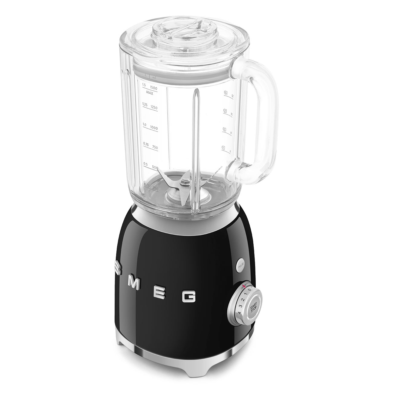 Black jug blender by Smeg - BLF03BLUK_6