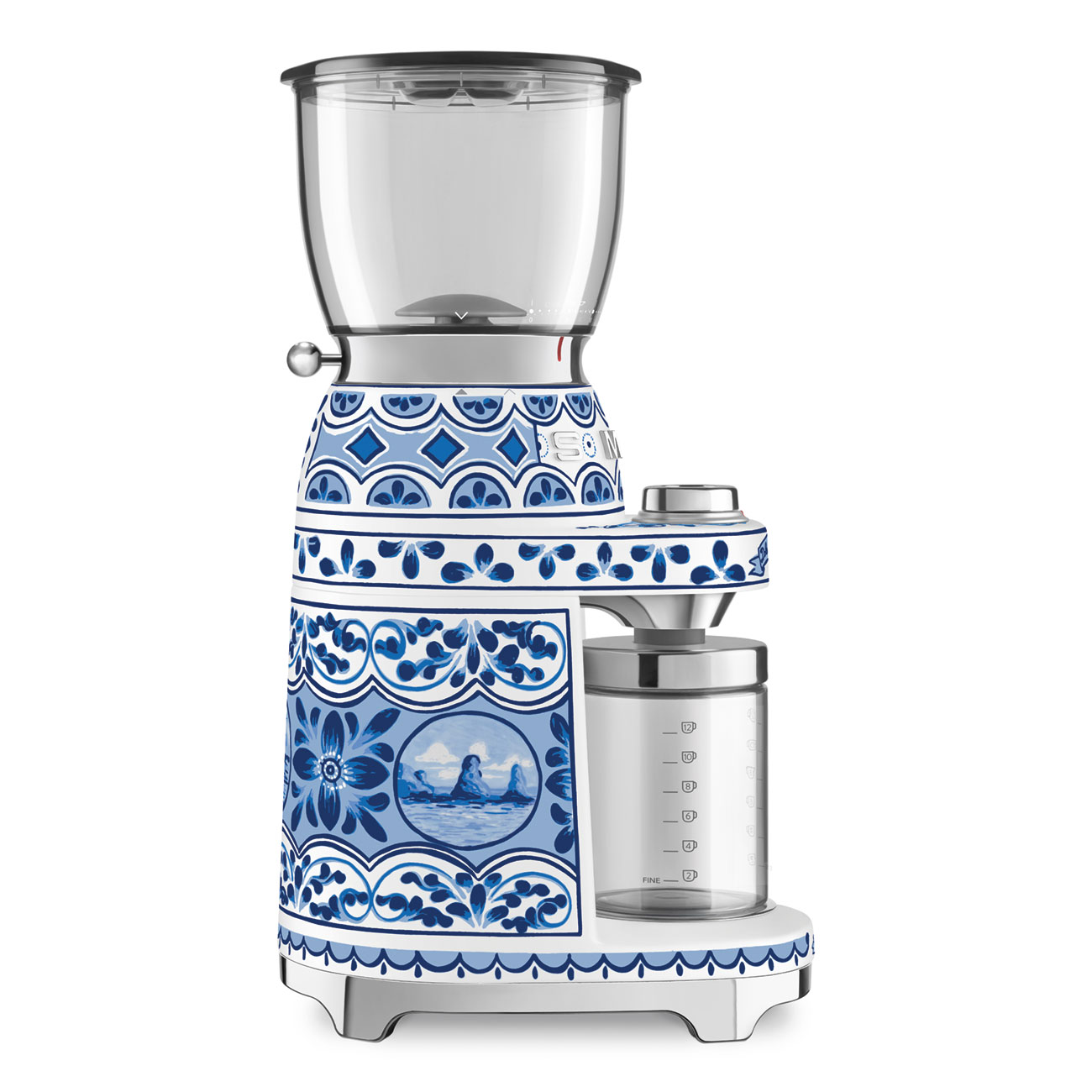 Decorated / Special Coffee Grinder featuring a conical burr - CGF01DGBUK - Smeg_3
