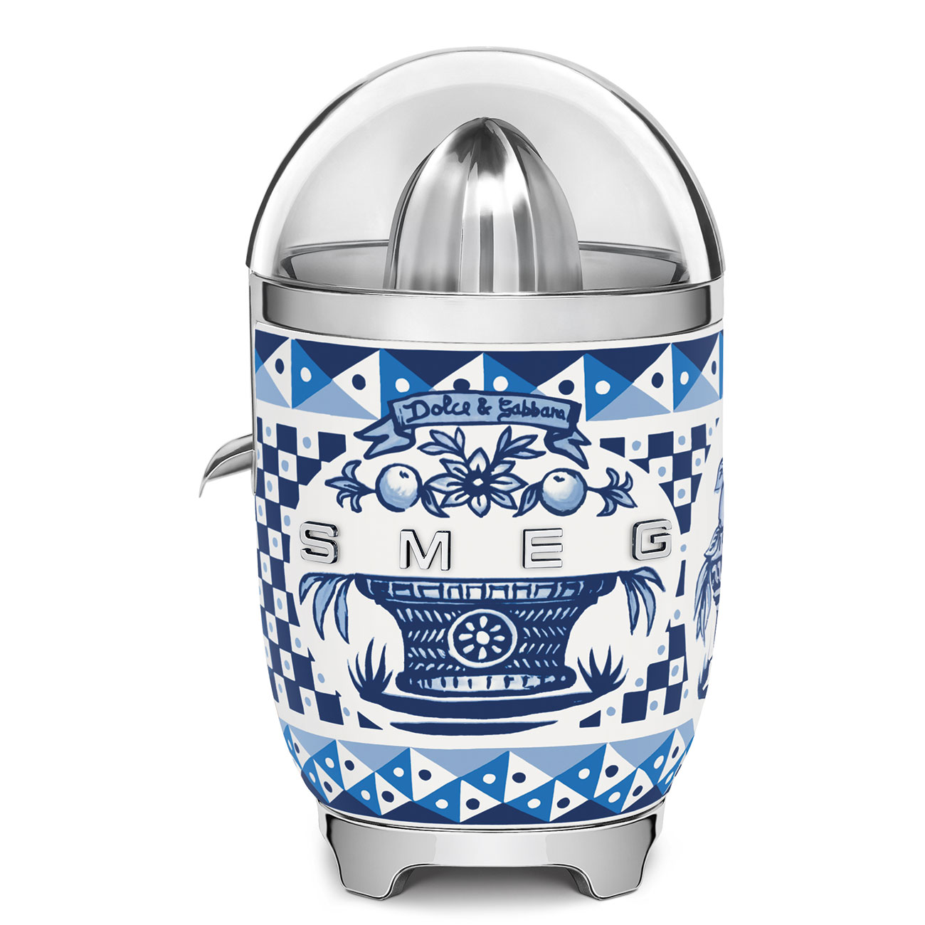 Citrus Juicer Blu Mediterraneo Smeg & Dolce&Gabbana CJF01DGBEU_1