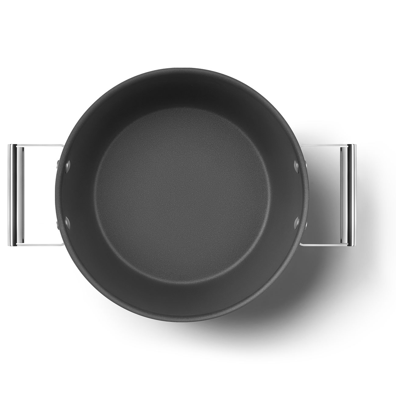 Smeg Black 26 cm Non-stick Casserole Dish - CKFC2611BLM_4
