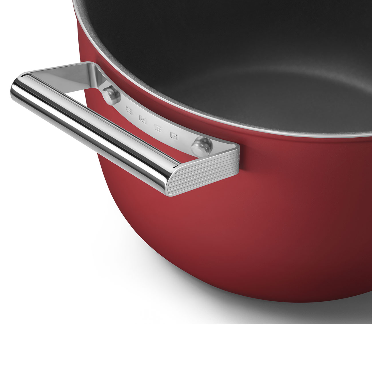 Smeg Red 26 cm Non-stick Casserole Dish - CKFC2611RDM_9
