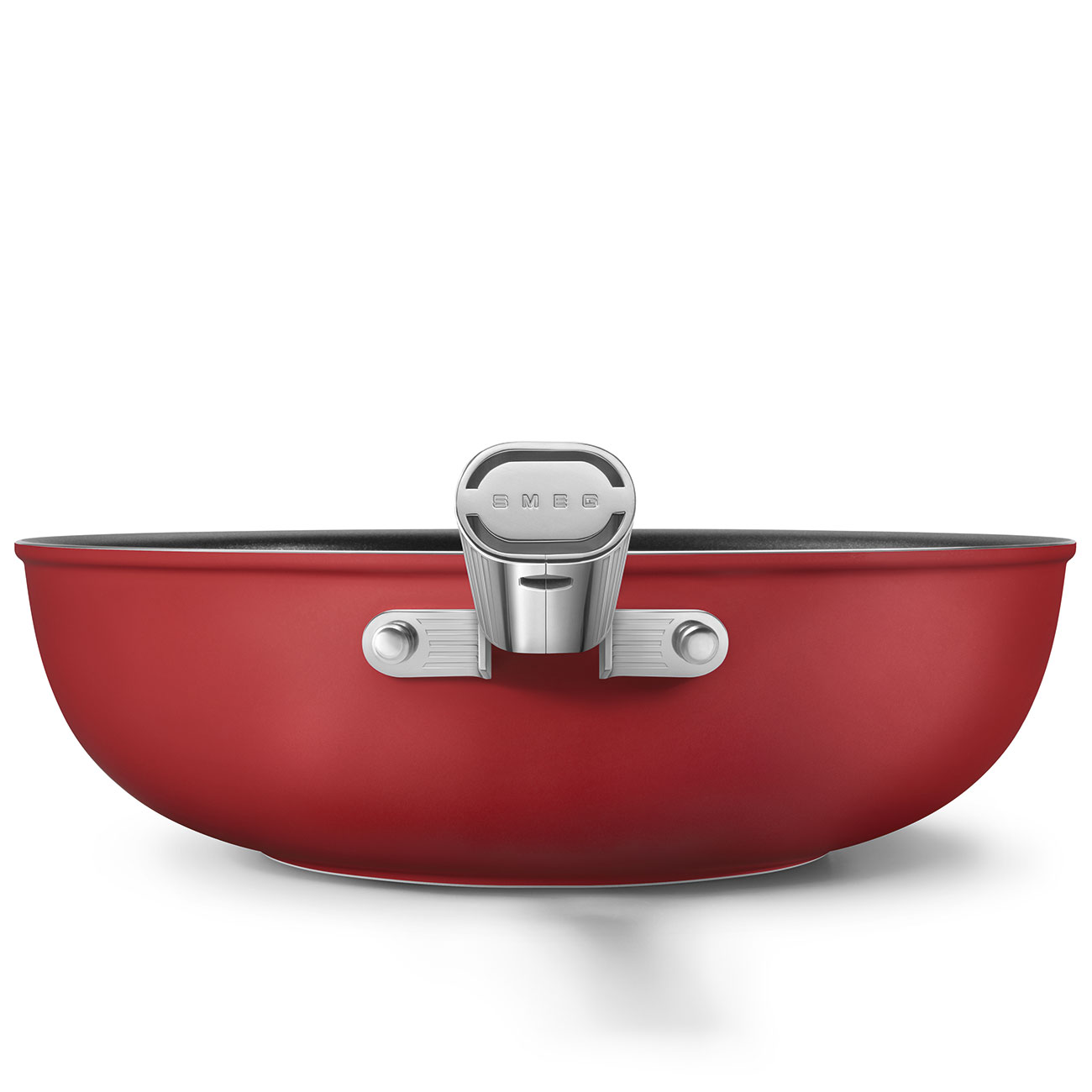 Smeg Red Non-stick Wok with Stainless Steel Handle - CKFW3001RDM_11