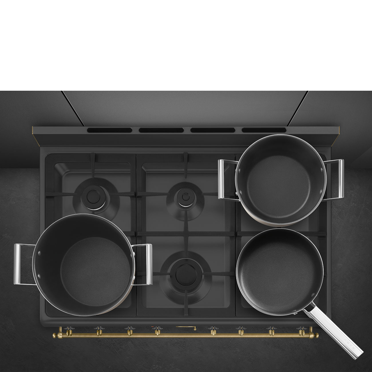 Smeg Anthracite Cooker with Gas Hob_8