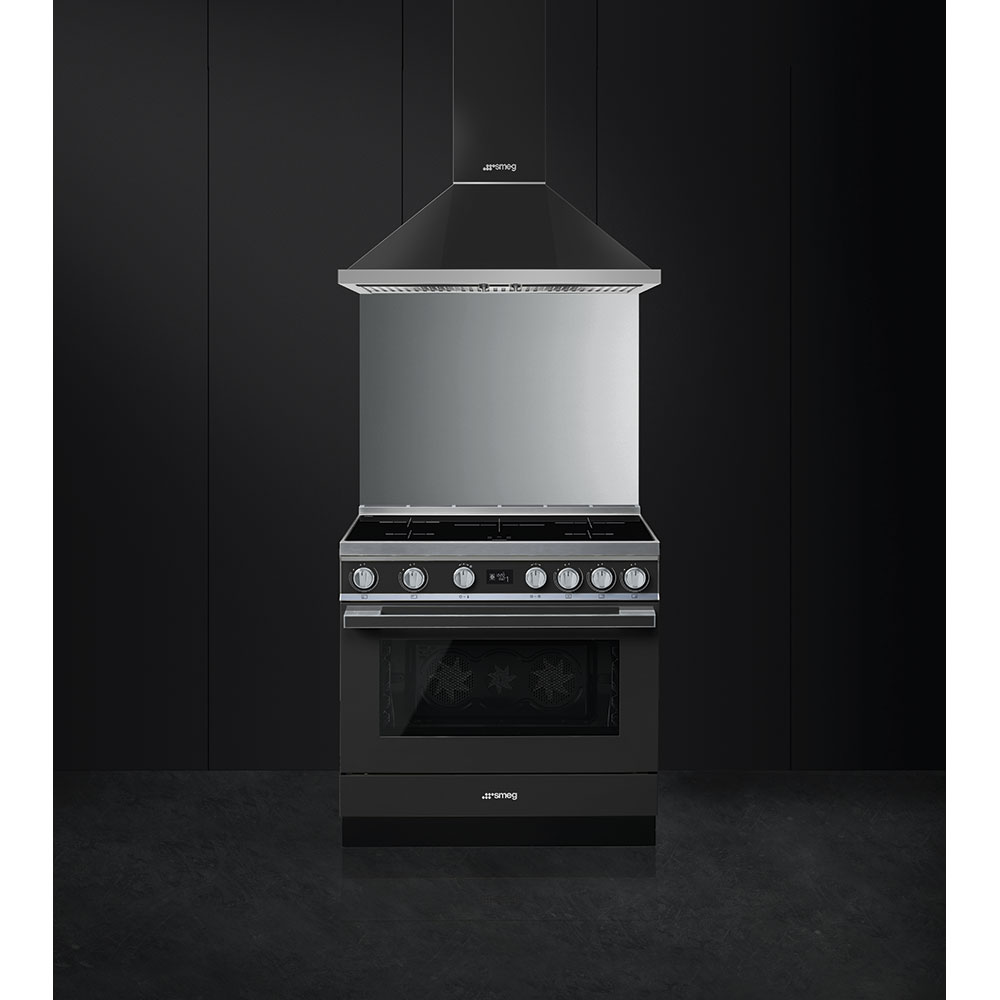 Smeg Anthracite Cooker with Induction Hob_2