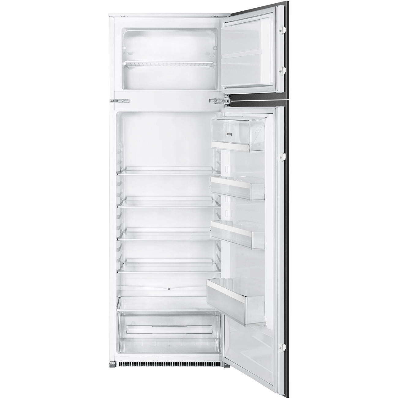 Dubbeldeurs Inbouw koelkast - Smeg_1