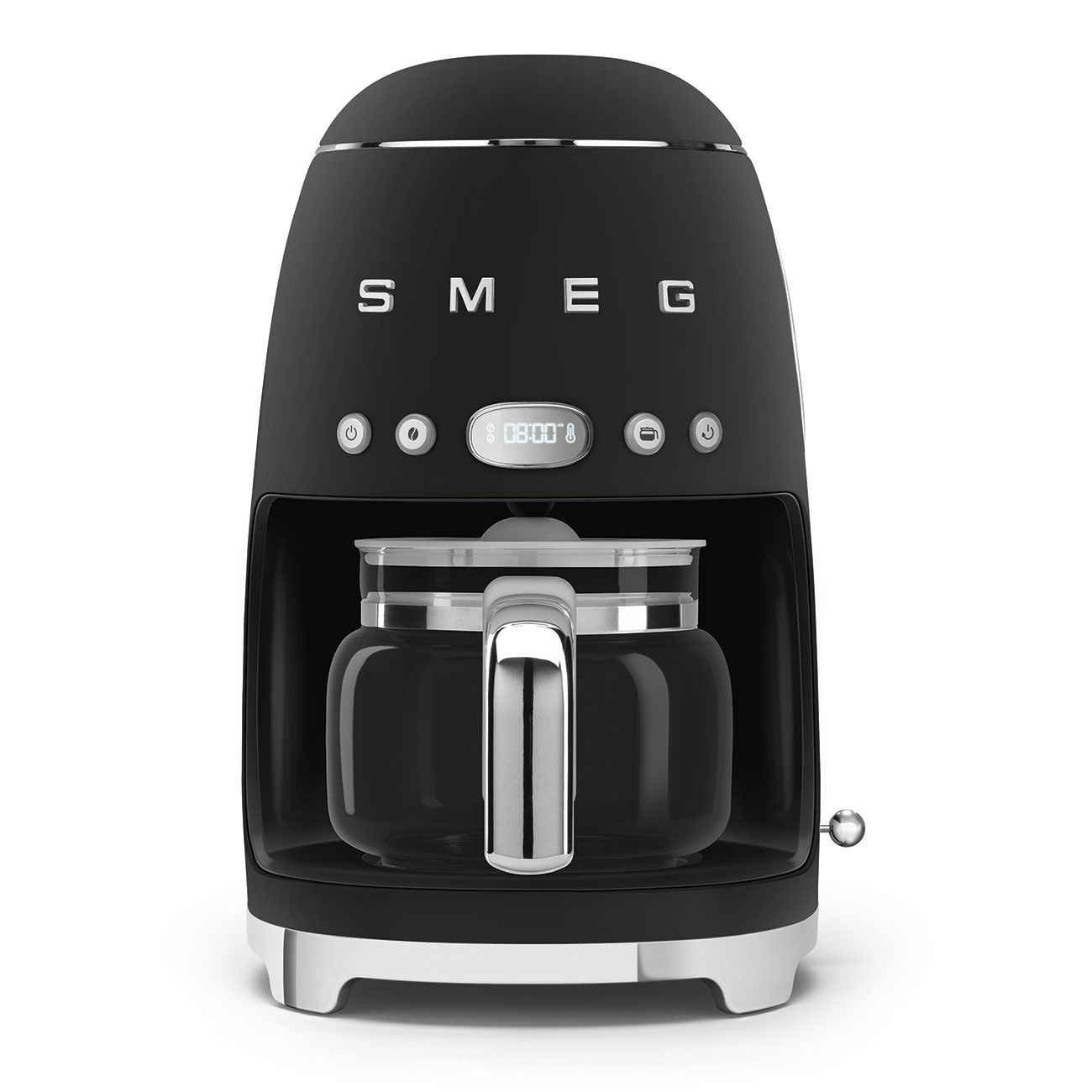 Smeg Black Drip Coffee Machine DCF02BLMEU_1