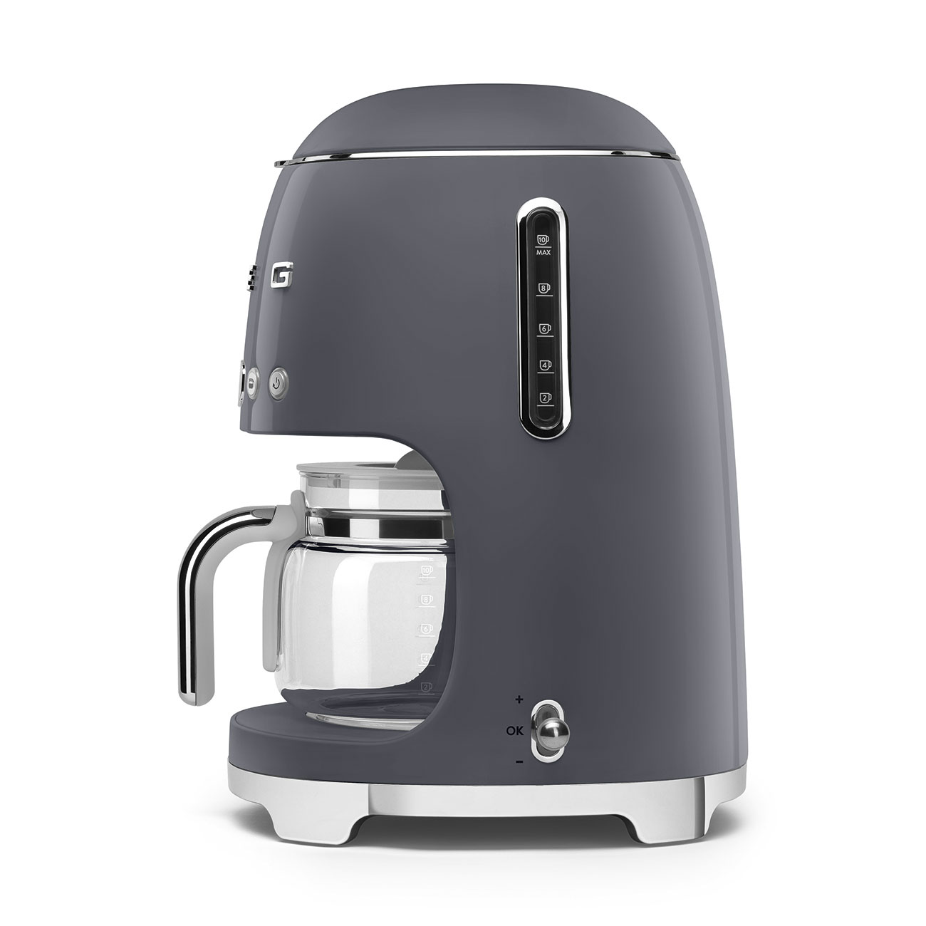 Slate Grey Drip Filter Coffee Machine - DCF02GRUK - Smeg_2