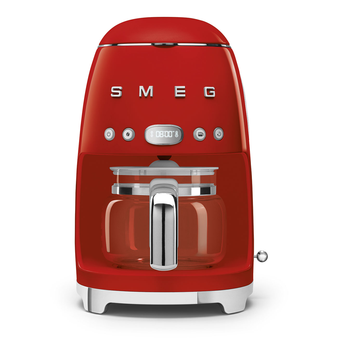 Smeg Rot Espressomaschine mit Siebträger_1