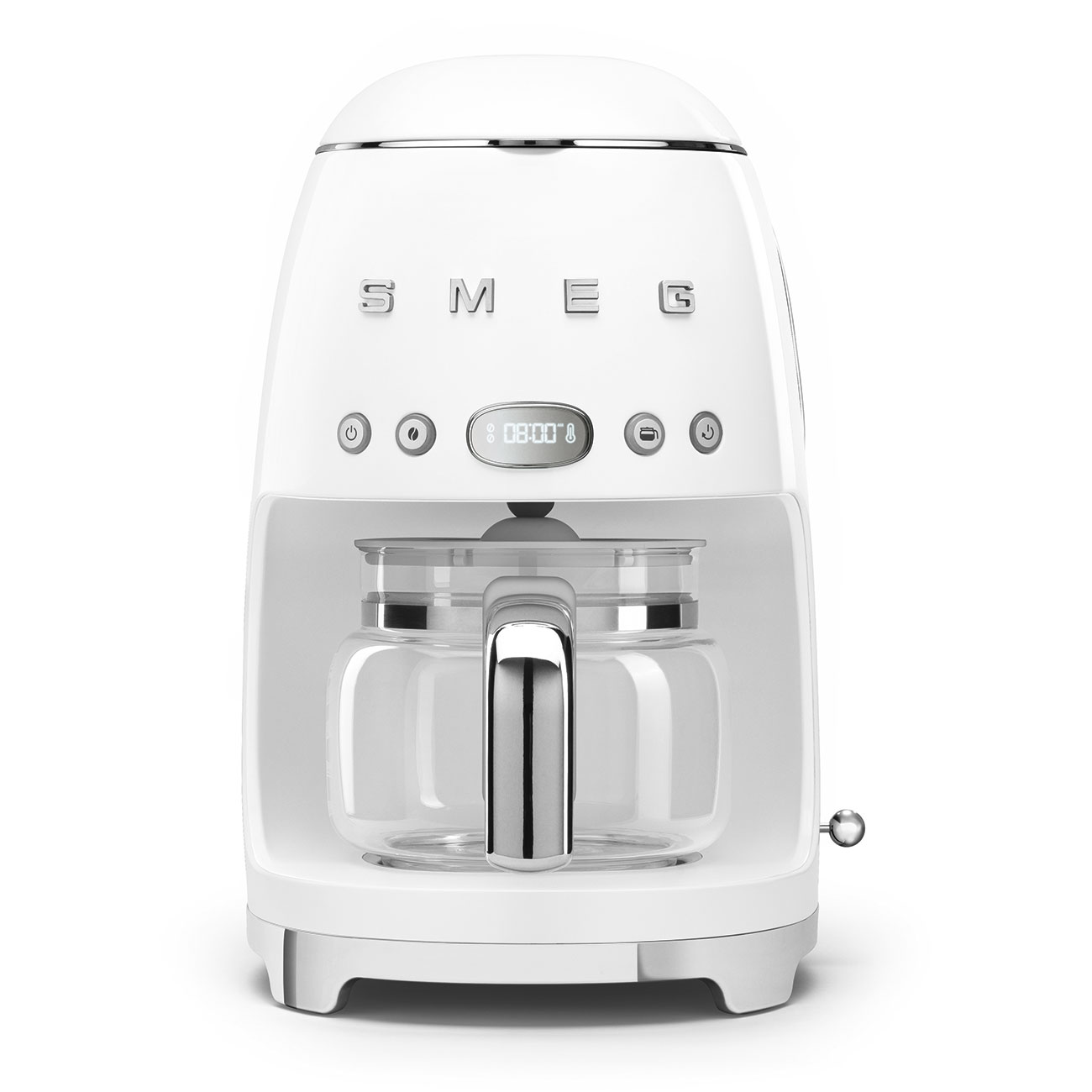 Smeg White Drip Coffee Machine DCF02WHEU_1