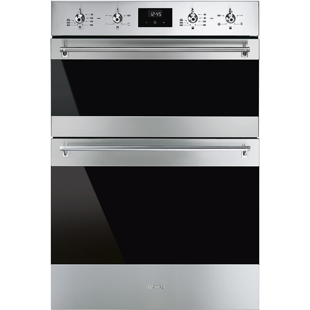 Stainless steel Double in column Oven - Smeg DOSF6300X_1