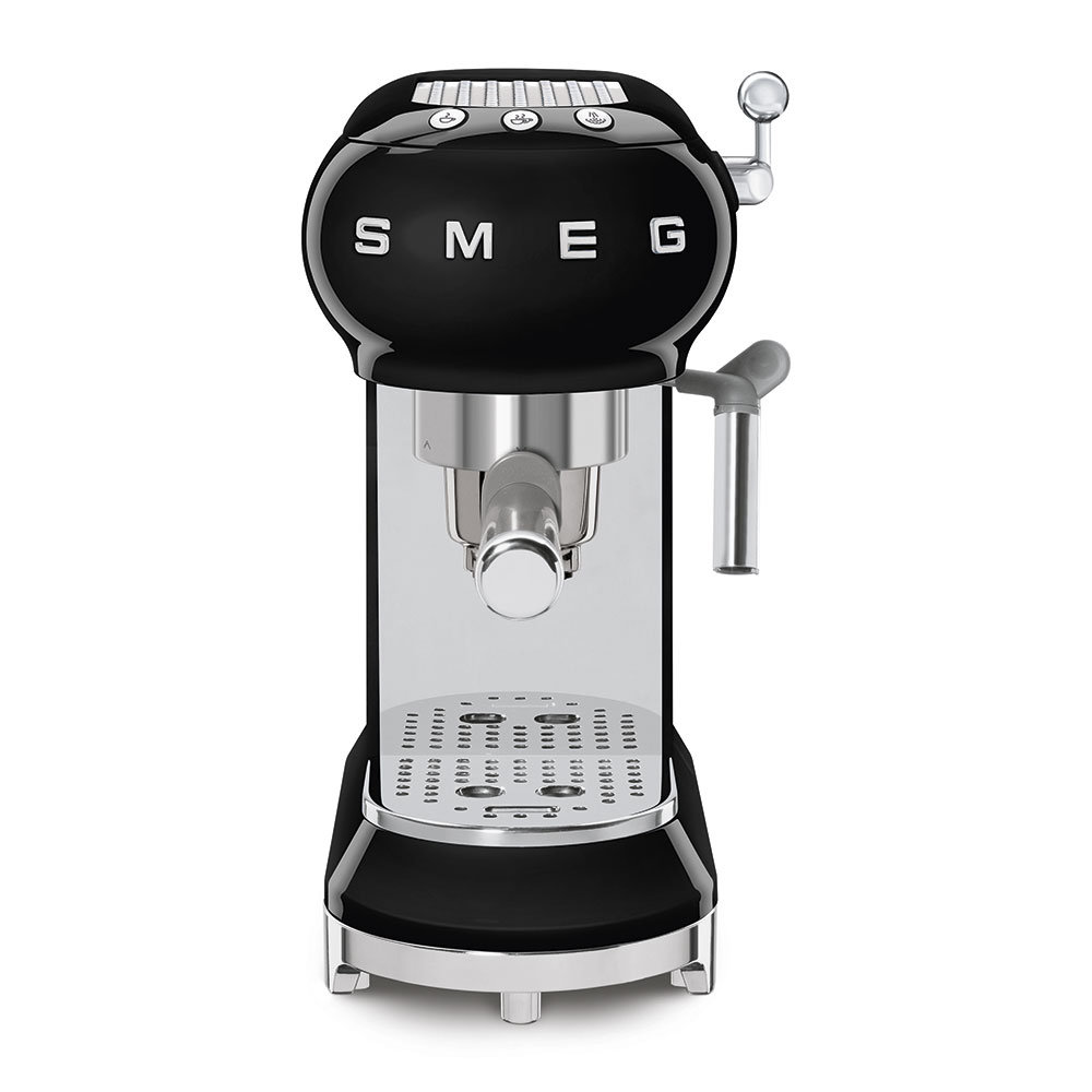 Smeg Black Espresso Manual Coffee Machine_3