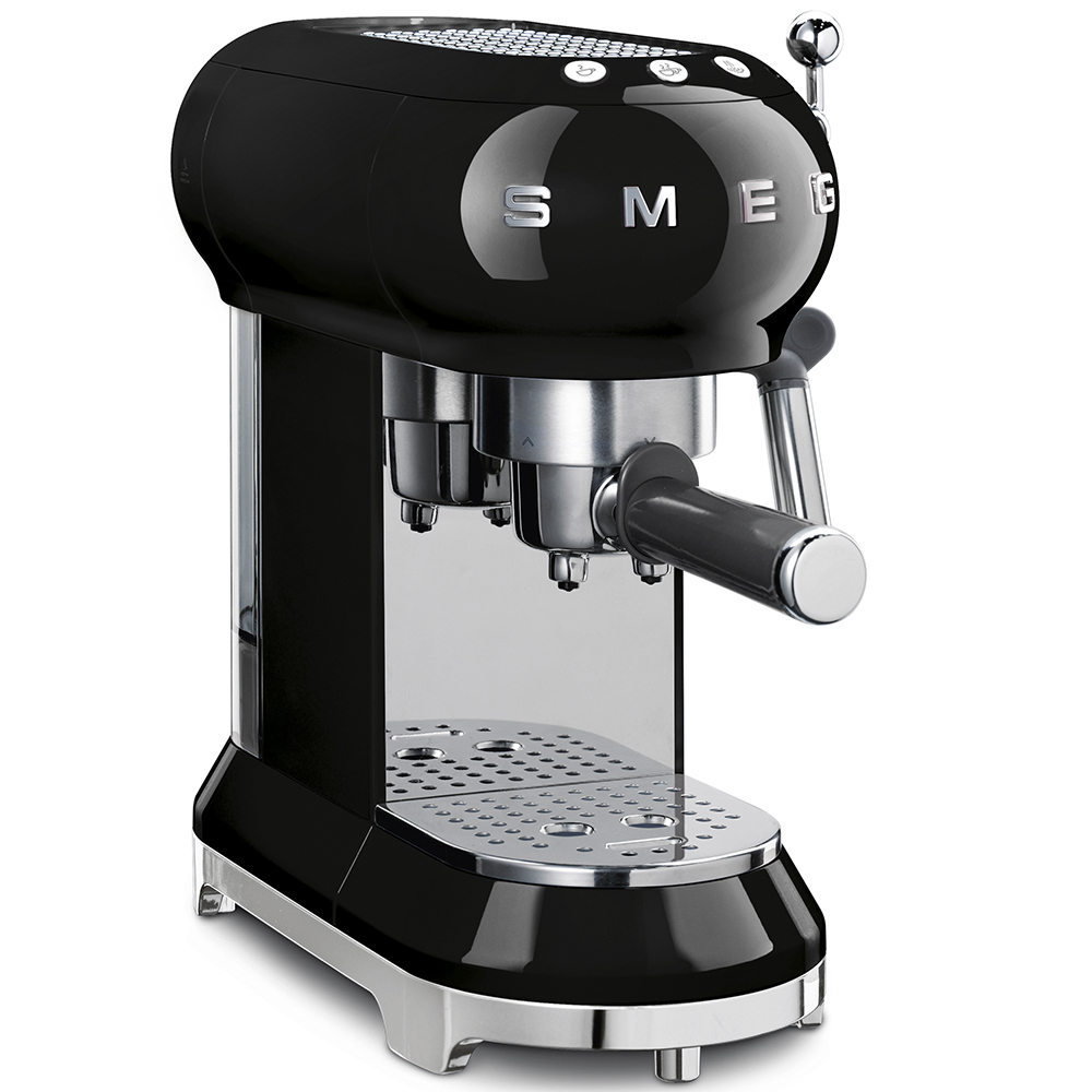 Smeg Black Espresso Manual Coffee Machine_1