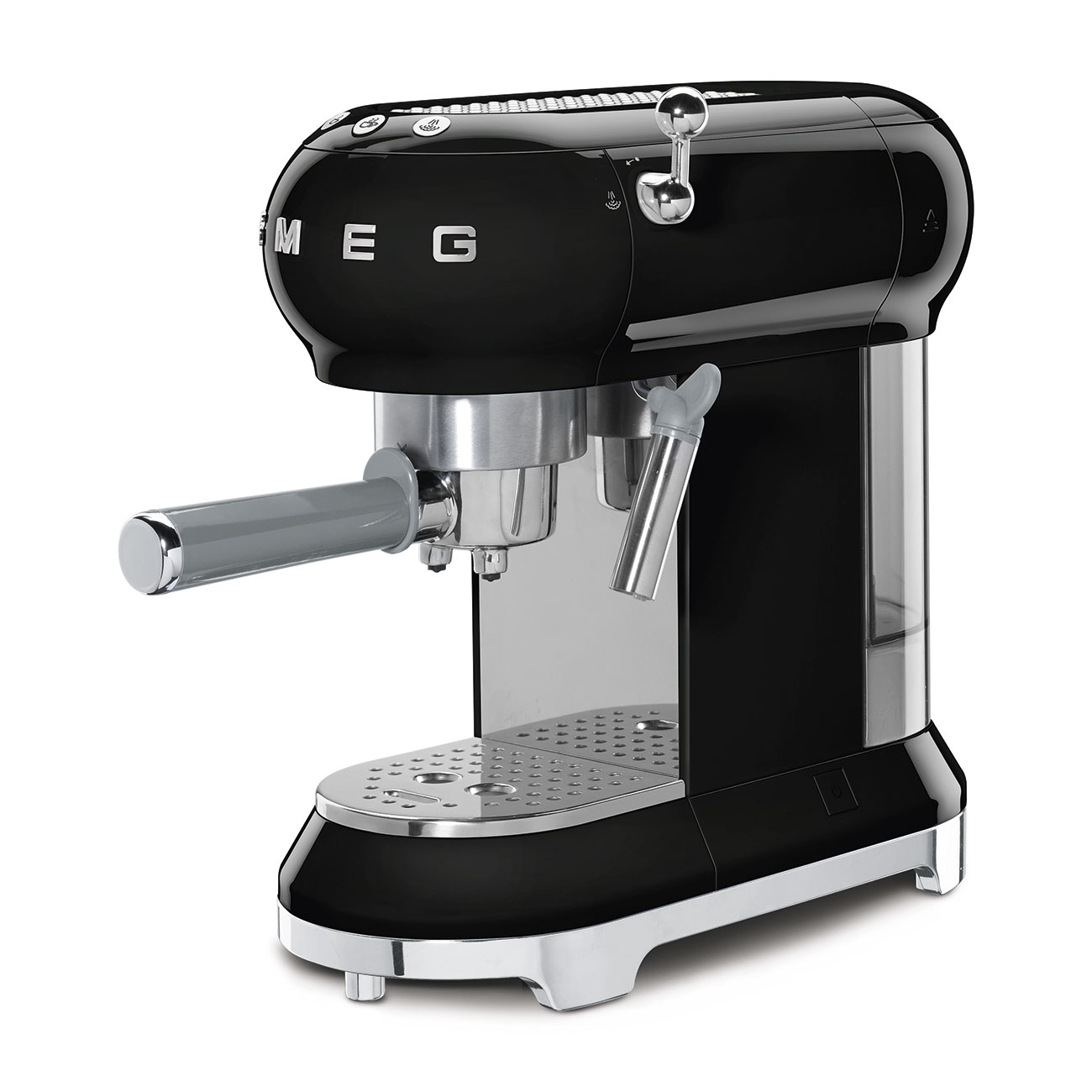 Smeg Black Espresso Manual Coffee Machine_2