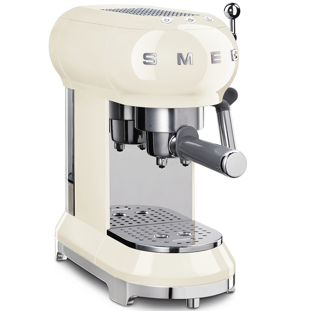 Smeg | Manuell espressomaskin Creme - ECF01CREU_1