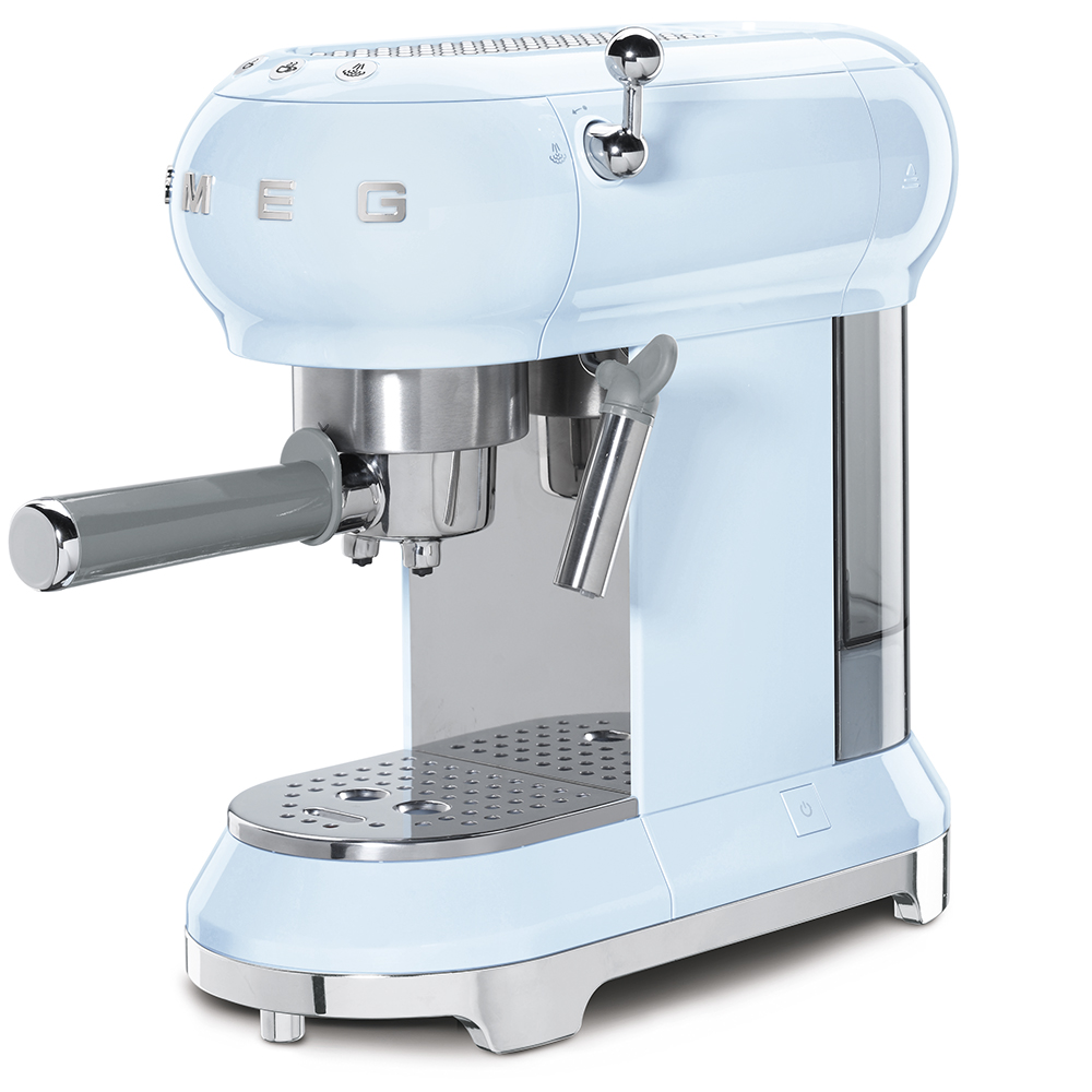 Smeg Pastel blue Espresso Manual Coffee Machine_3