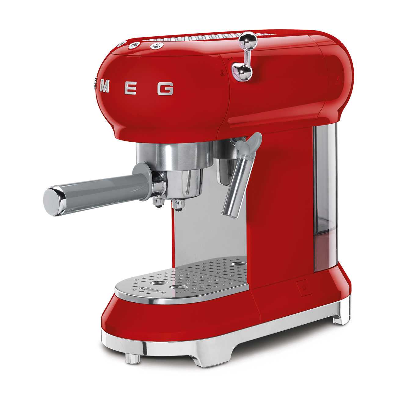Smeg Red Espresso Manual Coffee Machine_2