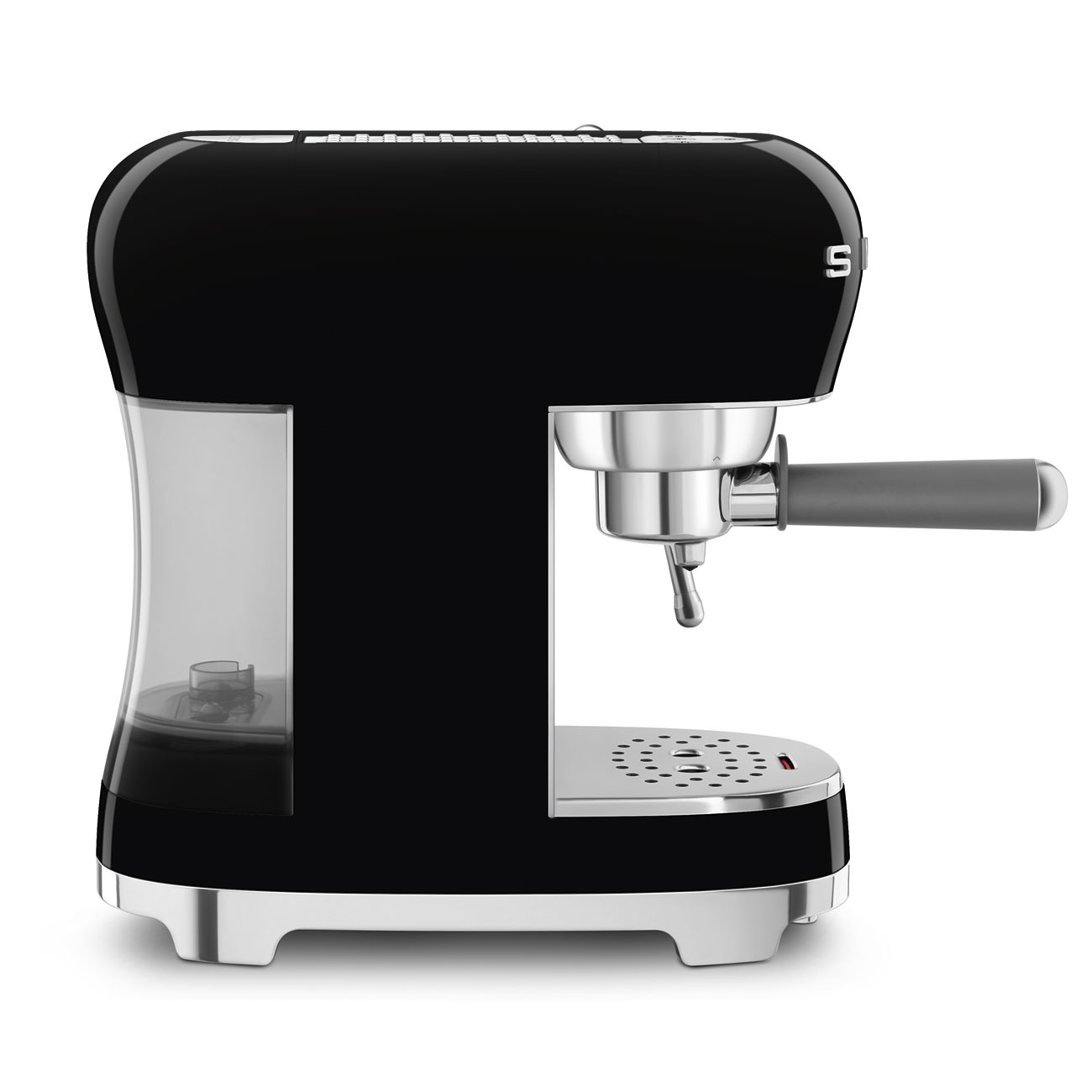 Smeg Schwarz Espressomaschine mit Siebträger_7