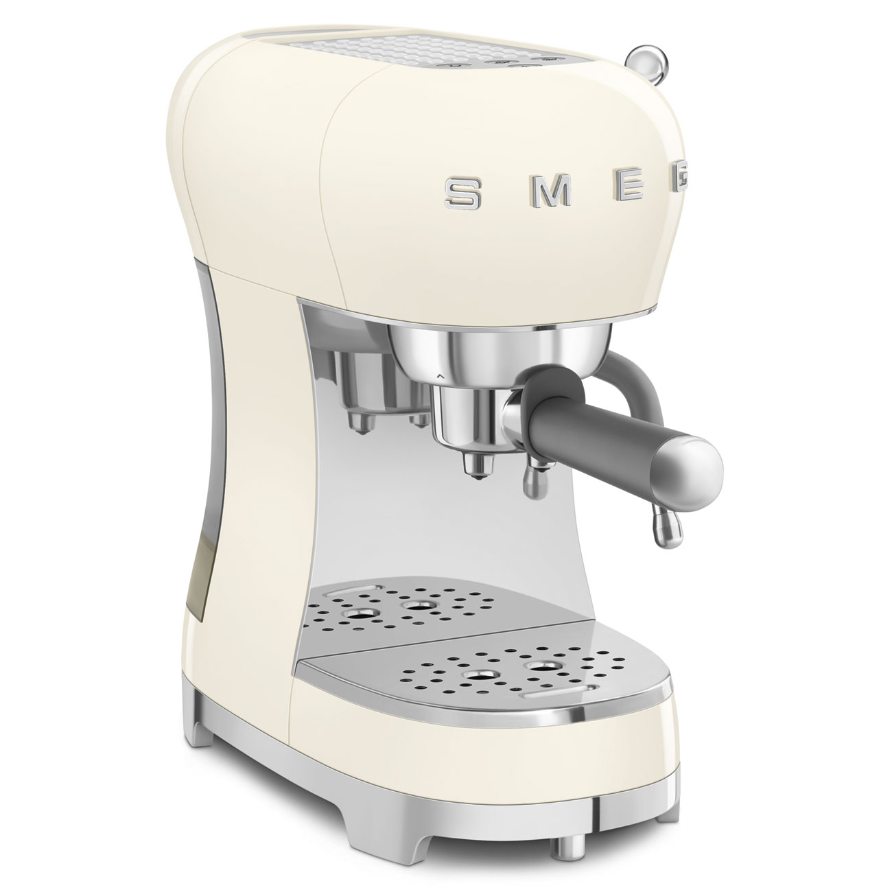 Smeg Cream Espresso Manual Coffee Machine with Steam Wand_3