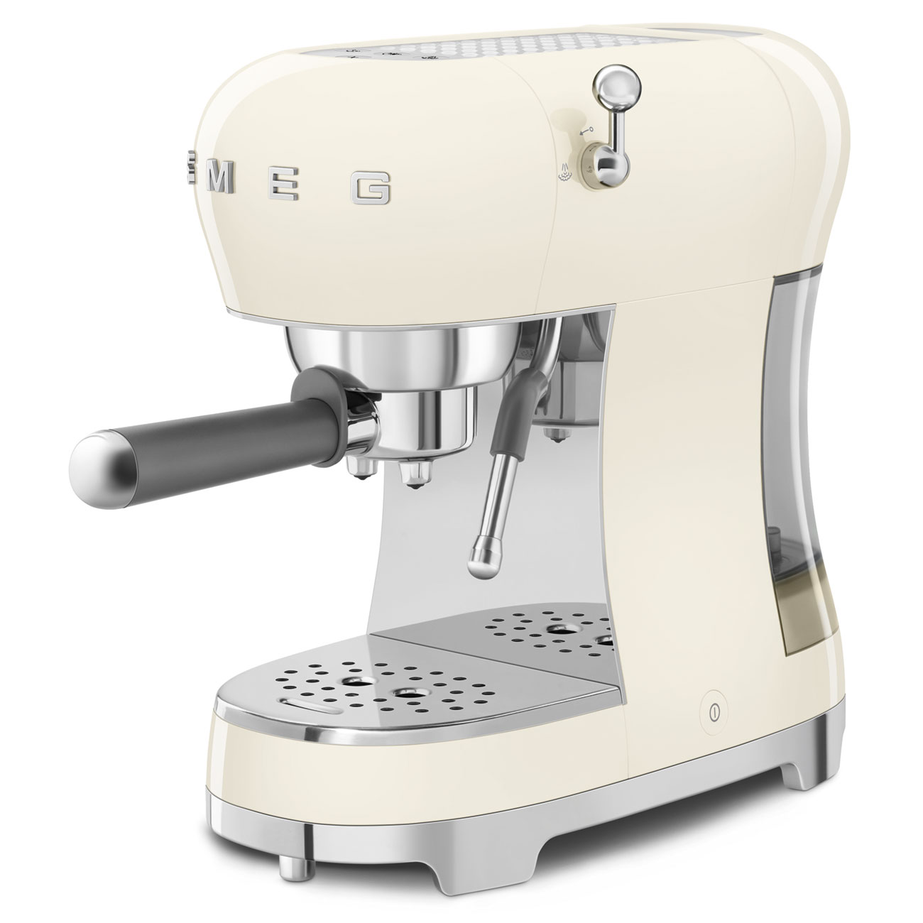 Smeg Cream Espresso Manual Coffee Machine with Steam Wand_4