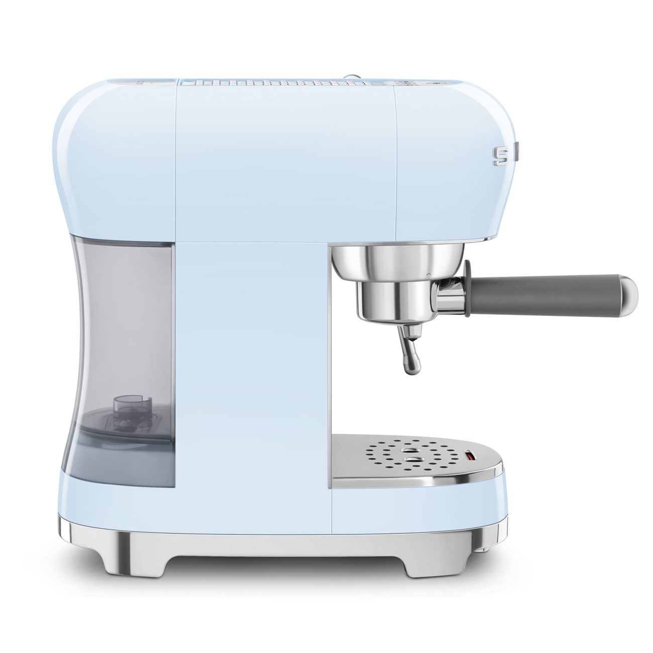Smeg Pastellblau Espressomaschine mit Siebträger_7