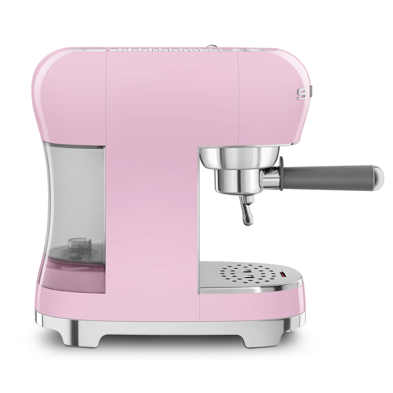 Smeg Pink Espresso Manual Coffee Machine with Steam Wand_7