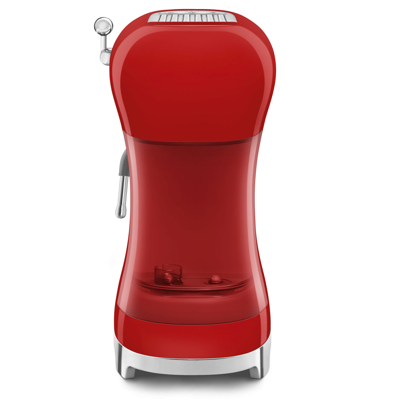 Smeg Rot Espressomaschine mit Siebträger_10