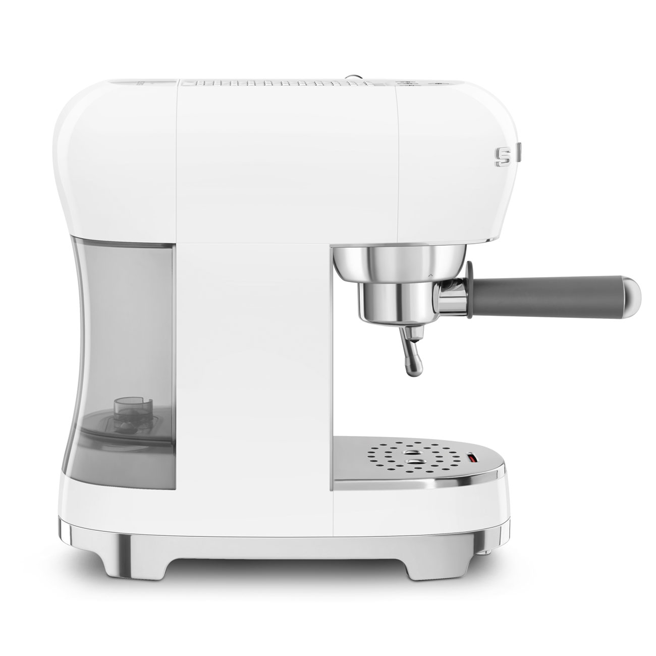 Smeg White Espresso Manual Coffee Machine with Steam Wand_7