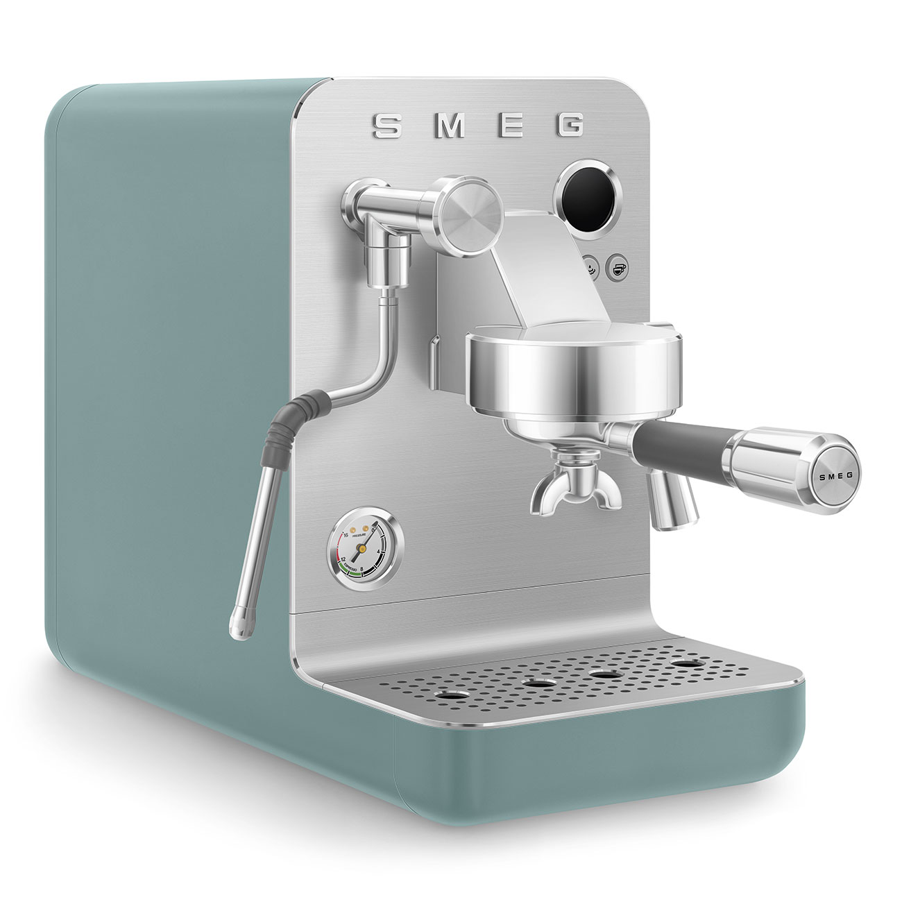 Emerald Green Minipro espresso coffee machine_4