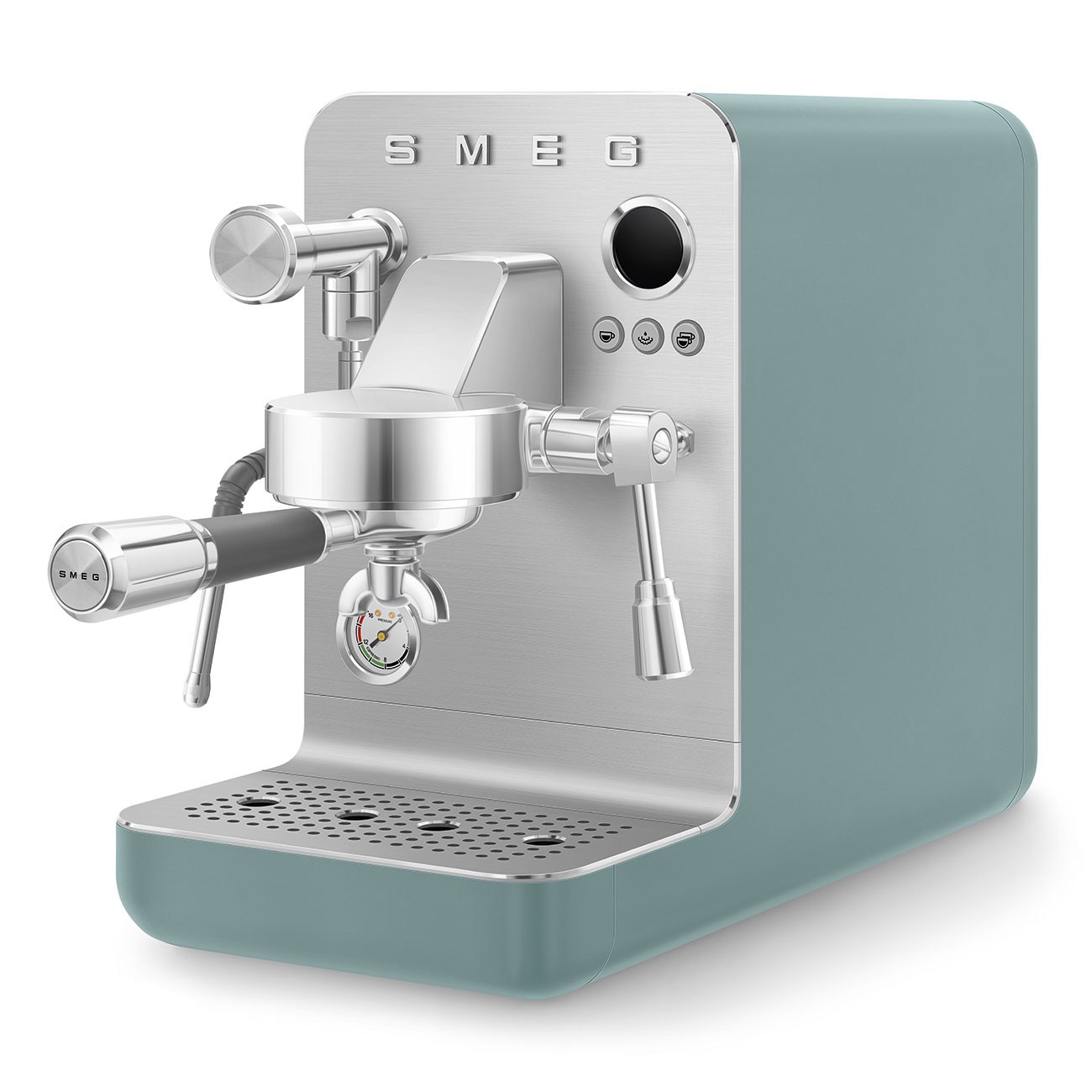 Emerald Green Minipro espresso coffee machine_5