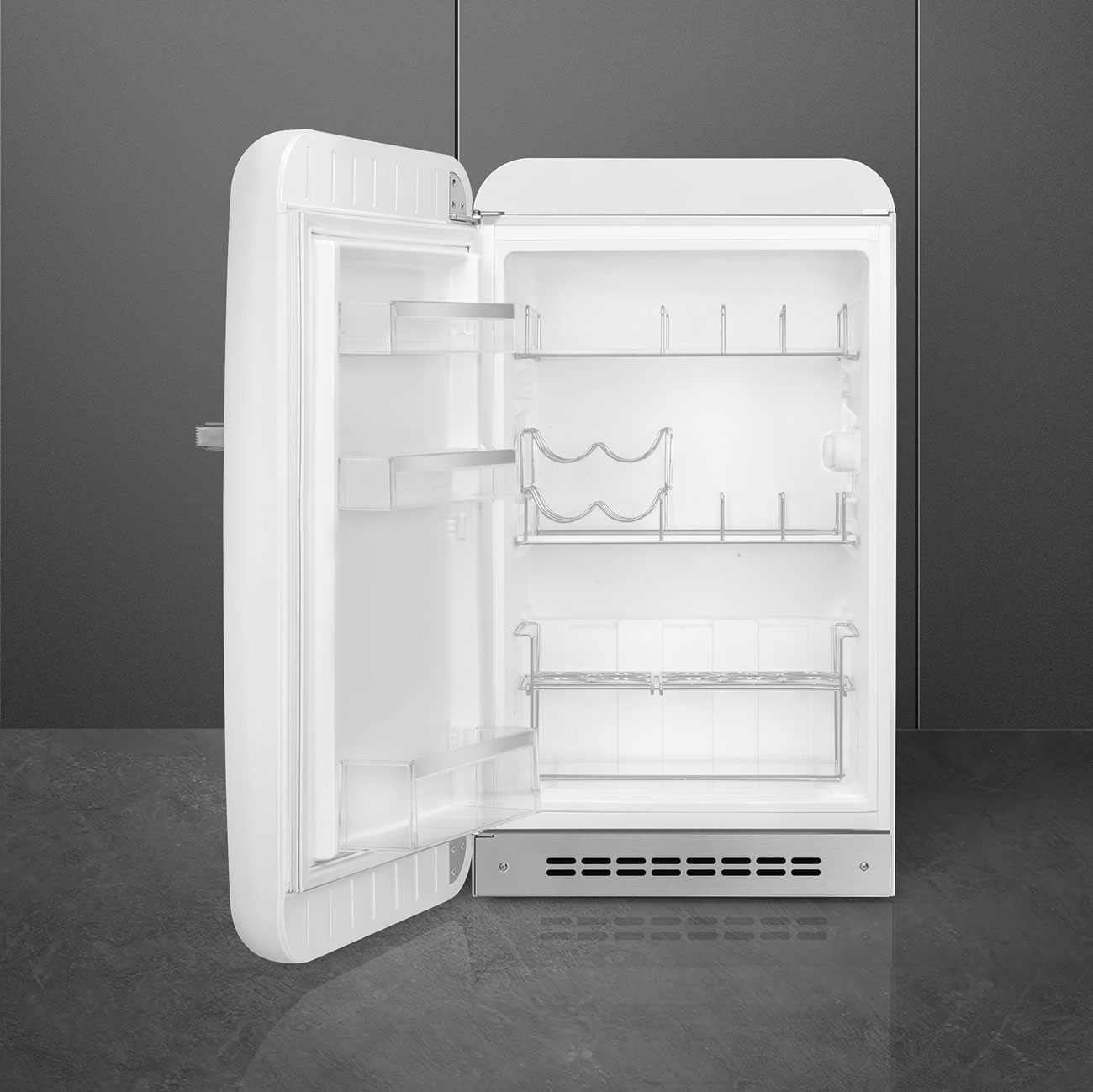En låge Fritstående refrigerator - Smeg_2