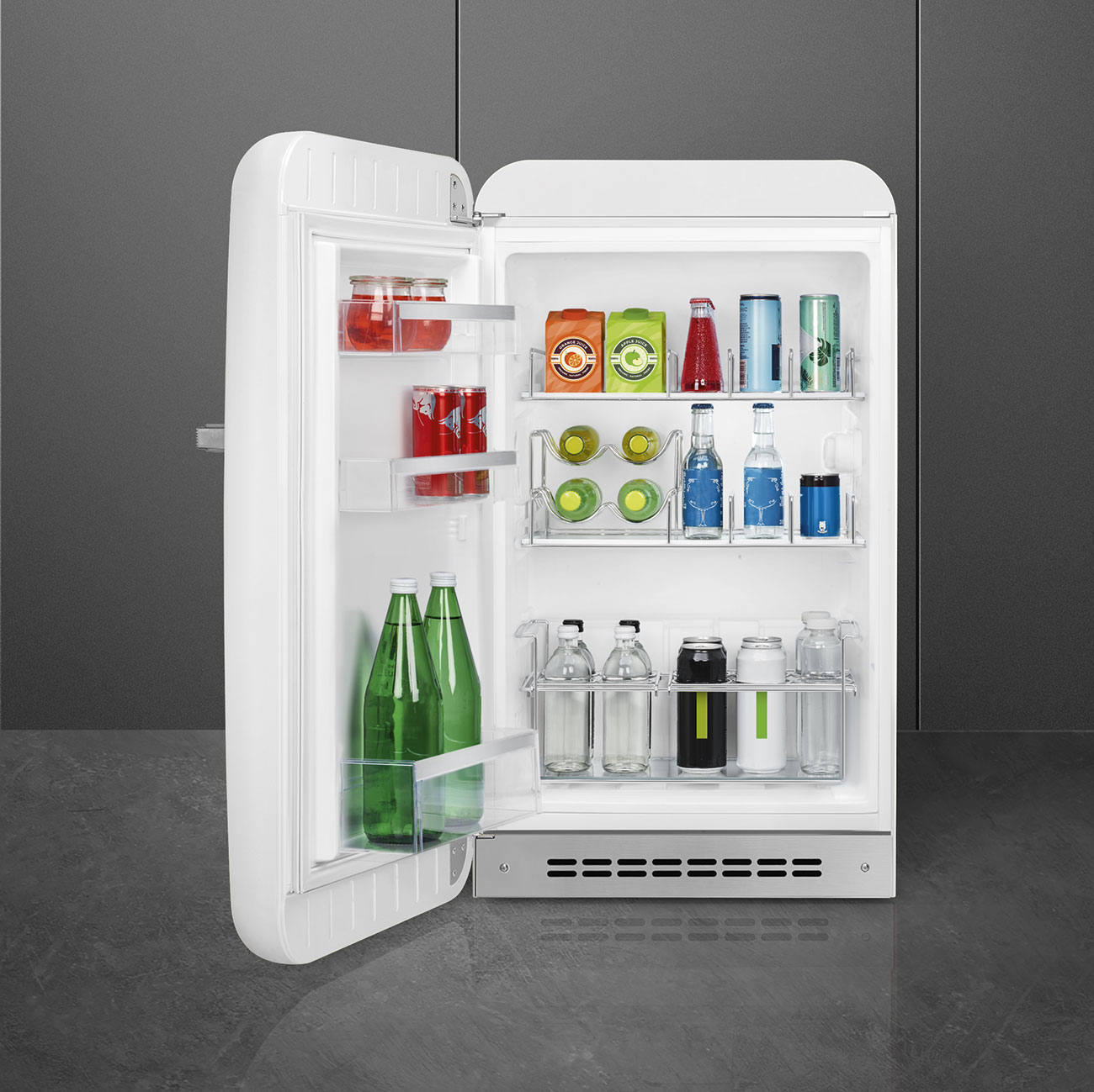 White refrigerator - Smeg_6