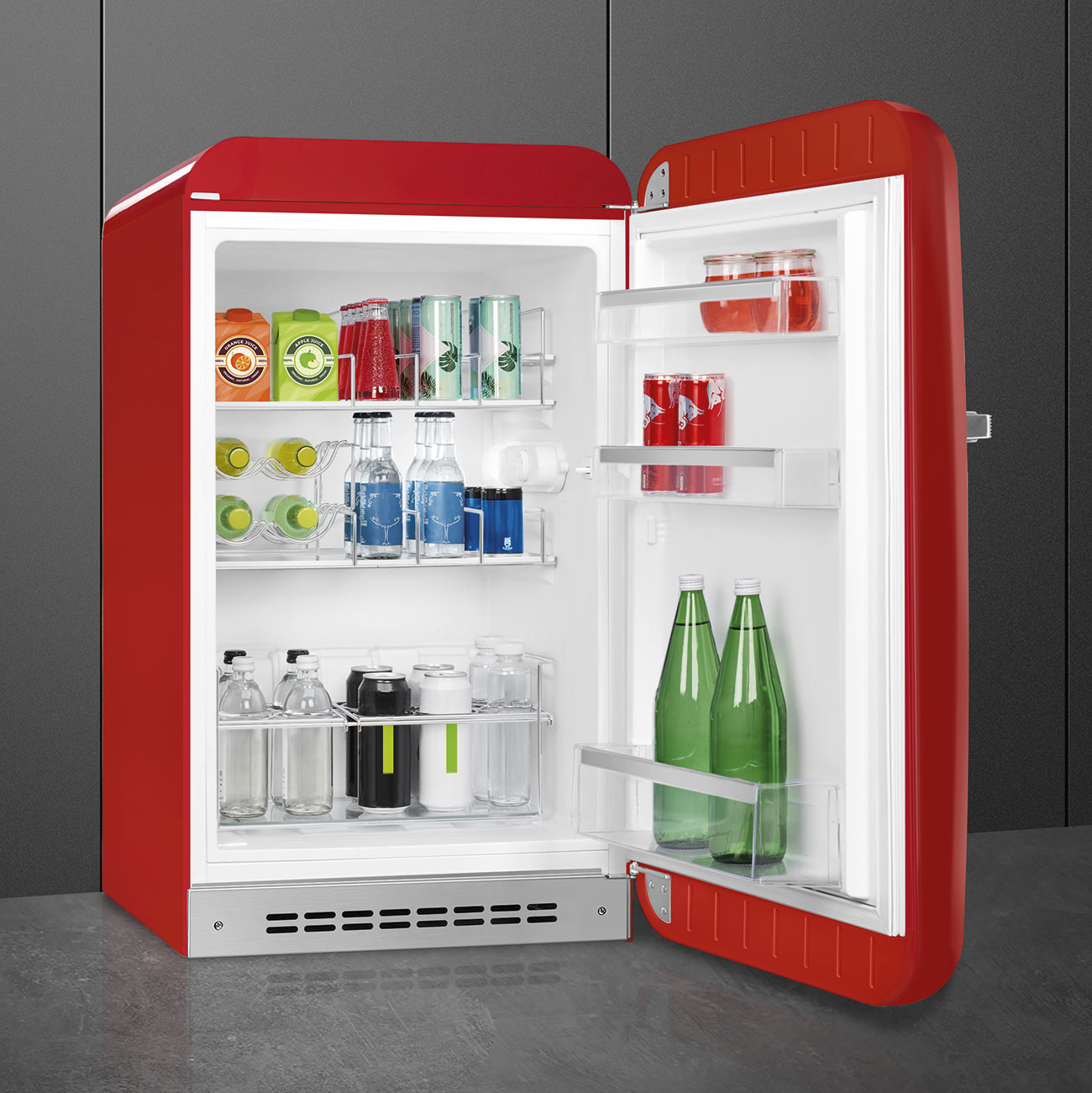 Rot Retro-Kühlschränke von Smeg_10