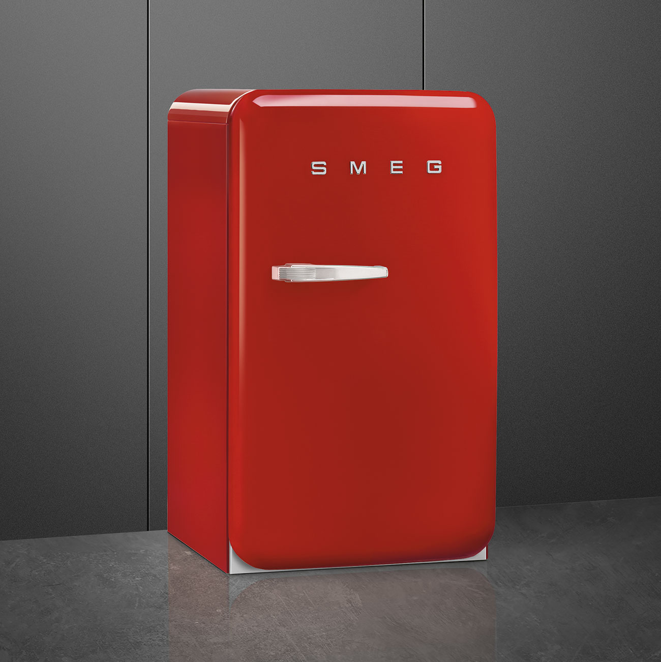 Smeg | Frittstående Kjøleskap Rød - FAB10HRRD5_3